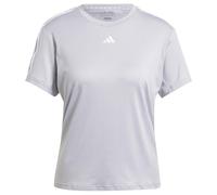 adidas Women's AEROREADY Train Essentials 3-Stripes Tee, Glory Grey, M