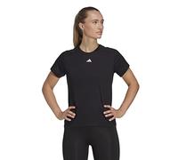 adidas Women's AEROREADY Train Essentials Minimal Branding Crewneck Tee, Black, L