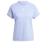adidas Women's AEROREADY Train Essentials Minimal Branding Crewneck Tee, Blue Spark, XS