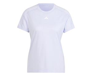 adidas Women's AEROREADY Train Essentials Minimal Branding Crewneck Tee, Violet Tone/White, XS