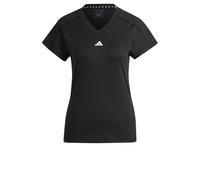adidas Women's AEROREADY Train Essentials Minimal Branding V-Neck Tee, Black, M