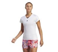 adidas Women's AEROREADY Train Essentials Minimal Branding V-Neck Tee, White, XL