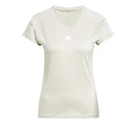 adidas Women's AEROREADY Train Essentials Minimal Branding V-Neck Tee, Wonder Alumina/White, XL