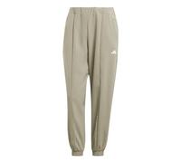 adidas Women's AEROREADY Train Essentials Minimal Branding Woven Pants, Silver Pebble, XS