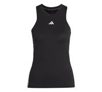 Adidas Womens AEROREADY Train Essentials Regular 3-Stripes Tank Top Colour: Black, Size: Extra Small