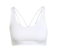 adidas Women's All Me Essentials Medium Support Bra, White, L
