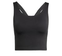 Adidas All Me Medium Support Sports Top Black XS Woman