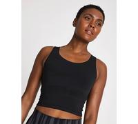 adidas Women's All Me Medium Support Sports Bra Tank Top - Black - Size: XL