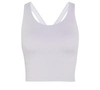 adidas Women's All Me Medium Support Tank Bra, Frozen Purple Mel., M
