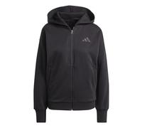 adidas Women's ALL SZN Fleece Full-Zip Hoodie - Black - Size: XL
