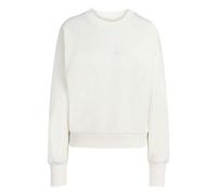 adidas Women's ALL SZN FLEECE LOOSE SWEATSHIRT, off white/off white, M