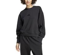 adidas Women's ALL SZN FLEECE LOOSE SWEATSHIRT XXL Black