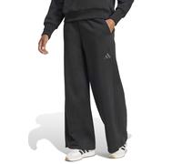 adidas Sportswear Women's All SZN Fleece Wide-Leg Pants, Black, Size M, Women Black