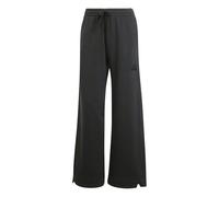 adidas Women's All SZN Fleece Loose Wide Leg Pants XL Black