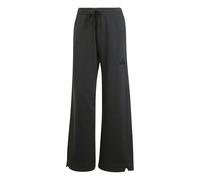 adidas Women's ALL SZN Fleece Loose Wide-Leg Pants - Black - Size: XS