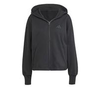 adidas Women's ALL SZN FRENCH TERRY LOOSE FULL-ZIP HOODIE, black, XL