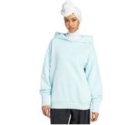 adidas Women's ALL SZN French Terry Loose Hoodie - Halo Mint - Green - Size: Small