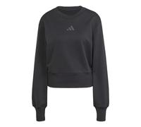 adidas Women's ALL SZN FRENCH TERRY REGULAR SWEATSHIRT, black, L
