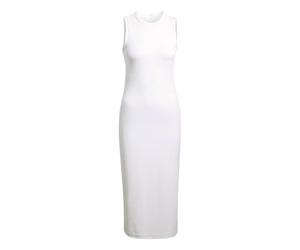 adidas Women's All SZN Rib Dress, Off White, XXL