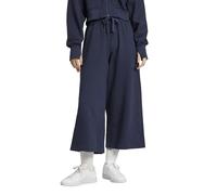 adidas Women's All Szn Ribbed 7/8 Length Wide Leg Pants, Ink, S