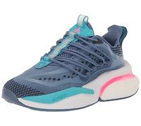 adidas Women's AlphaBoost V1 Running Shoe, Crew Blue/Lucid Pink/Lucid Cyan, 8.5 UK
