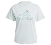 adidas Women's Animal Graphic TEE, Halo Mint, S