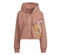 adidas Womens Asmc Cr Hood Zip Hoodie Hooded Sweatshirt Top