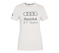 adidas Women's Audi Formula ONE Team DNA Graphic TEE, Chalk Pearl, XL