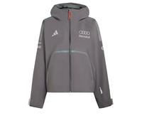 adidas Women's Audi Revolut Formula One Team 2026 Engineers & Marketing Rain Coat, grey strata, XS
