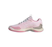 Adidas Womens Avacourt 2.0, White/Champagne Metallic/Lucid Pink, 5