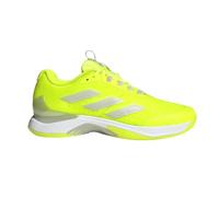 adidas Women's Avacourt 2 Sneaker, Lucid Lemon/Zero Metallic/White, 3.5 UK