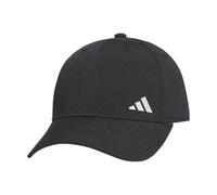 adidas Women's Backless Ponytail Hat Adjustable Fit Baseball Cap, Black/Silver Metallic, One Size