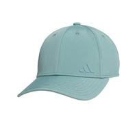 adidas Women's Backless Ponytail Hat Adjustable Fit Baseball Cap, preloved Teal, One Size