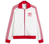 Adidas Women's Beckenbauer Track Top White/Better Scarlet