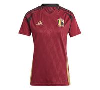 adidas Womens Belgium Home Shirt 2024 Short Sleeve International