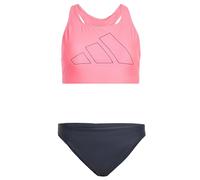 adidas Women's Big Bars Bikini, Lucid Pink/Legend Ink, 46