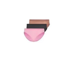 adidas Women's Bikini (3 Pack) - Sport Active Light Flex-Packaged Panties - Briefs - Comfortable Underwear, 905 Assorted, L