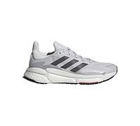 Adidas Women's Boost 3 W Running Shoe, Dash Grey/Grey Five/Solar red, 8 UK