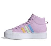 adidas Women's Bravada 2.0 Platform Mid Sneaker, Bliss Lilac/Semi Spark/Semi Green Spark, 7.5 UK