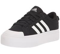 adidas Women's Bravada 2.0 Platform Shoes Skate, Black/White/Black, 5 UK