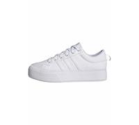 adidas Women's Bravada 2.0 Platform Shoes Skate, White/White/Chalk White, 7.5 UK