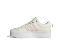 adidas Women's Bravada 2.0 Platform Sneaker, Off White/Clear Pink/White, 6.5 UK
