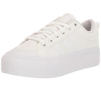adidas Women's Bravada 2.0 Platform Sneaker, White/White/Chalk White, 8.5 UK