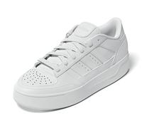 adidas Womens Break Start Bold, White/White/White, 10.5