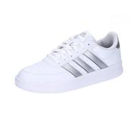 adidas Women's Breaknet 2.0 Shoes, Cloud White/Silver met/Cloud White, 6 UK