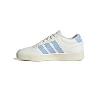 adidas Women's BREAKNET 3.0 Shoes, core White/Glow Blue/Off White, 3.5 UK
