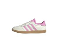 adidas Women's Breaknet Sleek Shoe, Chalk White/Bliss Pink/Halo Mint, 8
