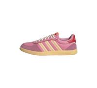 adidas Women's BREAKNET Sleek Shoes, Bliss Pink/Warm Vanilla/Pure Ruby, 7 UK