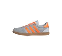 adidas Women's BREAKNET Sleek Shoes, Halo Blue/Lucid Orange/GUM10, 5 UK