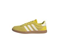 adidas Women's BREAKNET Sleek Shoes, Yellow/Off white/GUM10, 8.5 UK